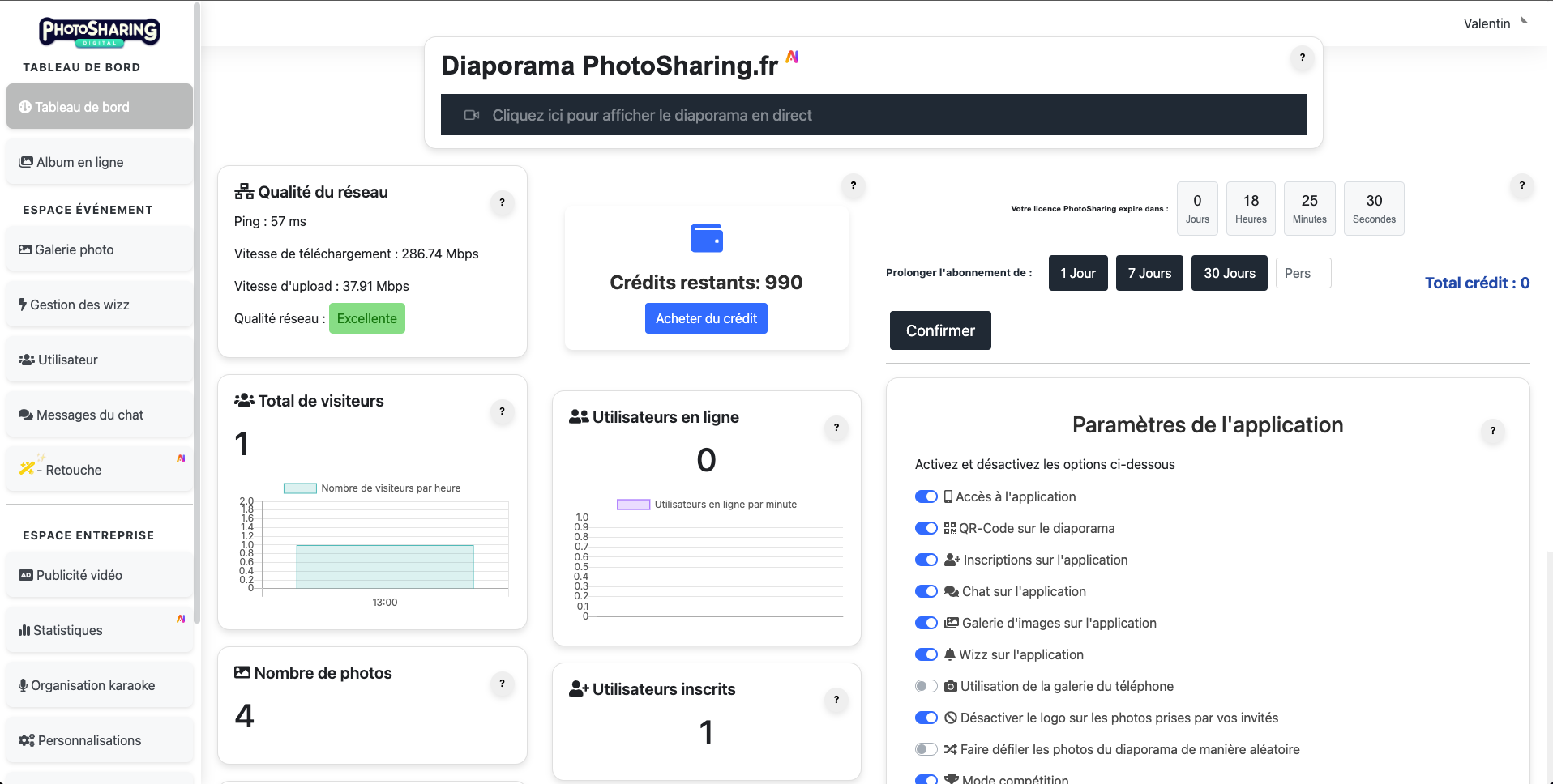 Nouvelle Version de PhotoSharing : Mise à Jour et Améliorations